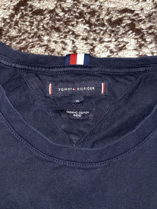 Темно-синя футболка Tommy Hilfiger | оригінал | розмір XL