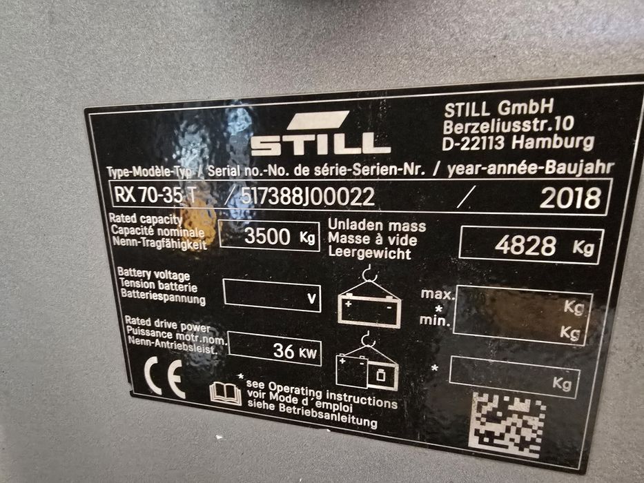 Still Rx gazowy 3 T triplex 4 sekcje