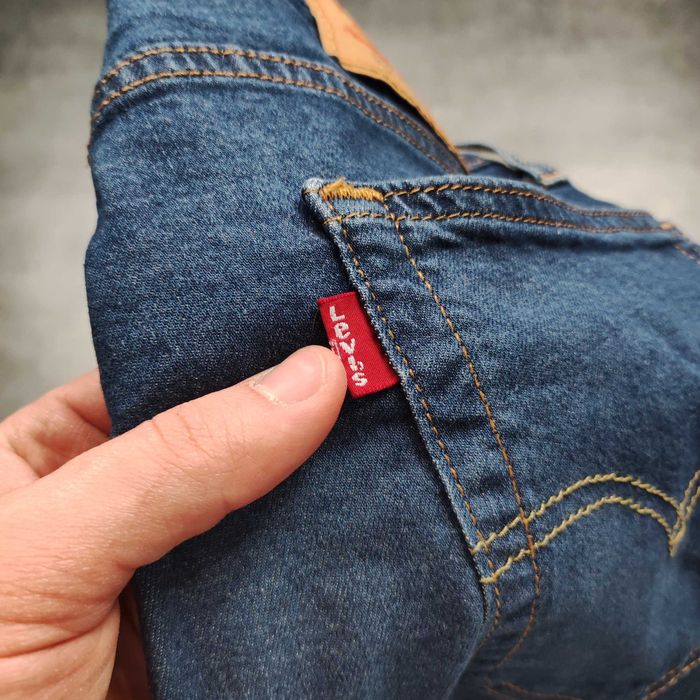 MĘSKIE Spodnie Classic Eleganckie Slim Jeans Denim Levis PREMIUM 512
