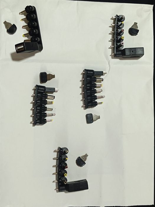 Adaptadores/conectores para power supply/transformador