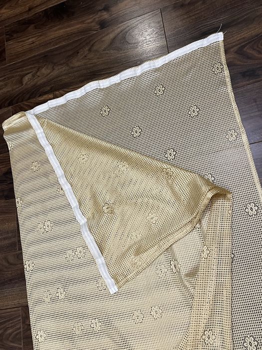 Тюль гардина з тесьмою