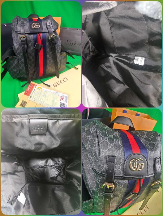 Plecak Gucci duzy Italy nowy podrozny premium