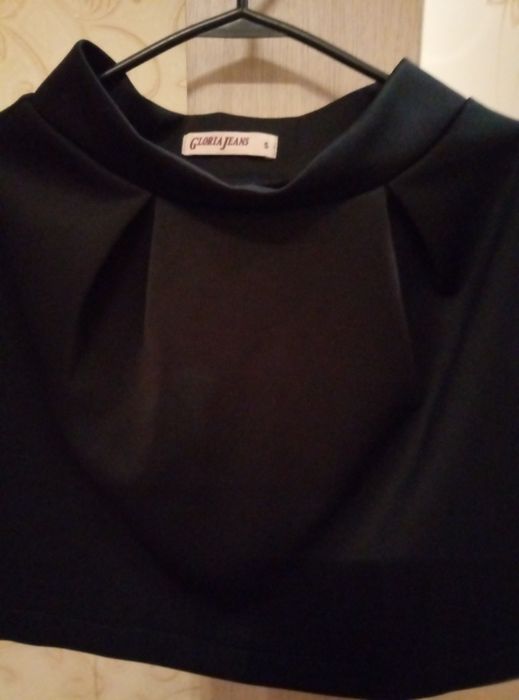 Юбка черная глория джинс