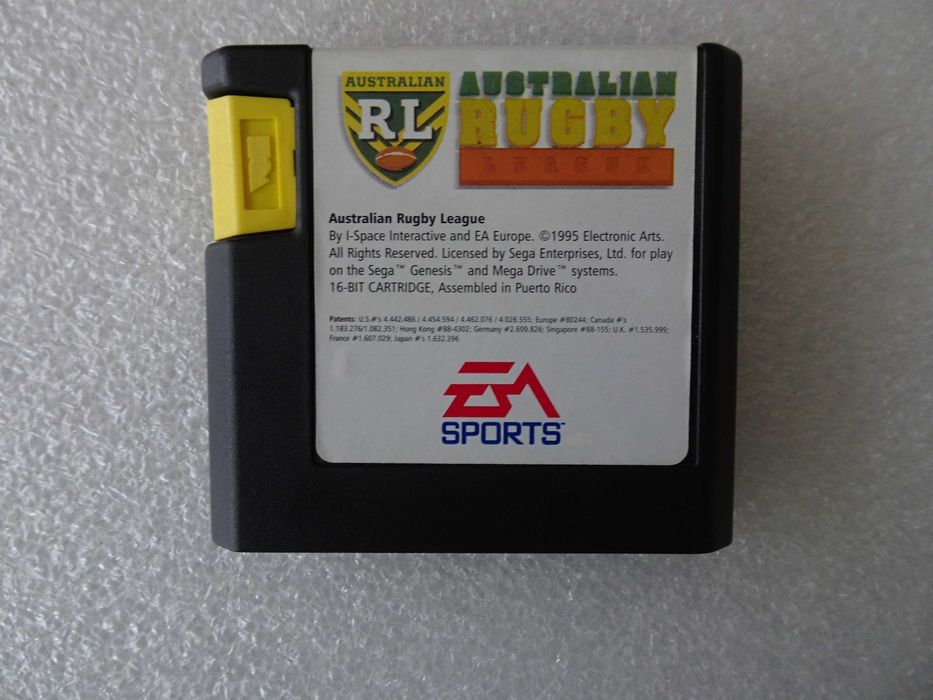 Jogo Mega Drive - Australian Rugby League