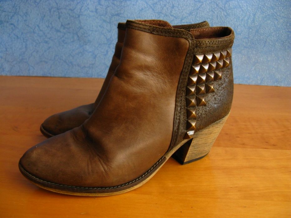 Buty Botki Bik Bok Roz 37 Skóra