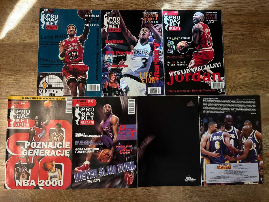 ProBasket + Magic Basketball - Zestaw 7 magazynów czasopism