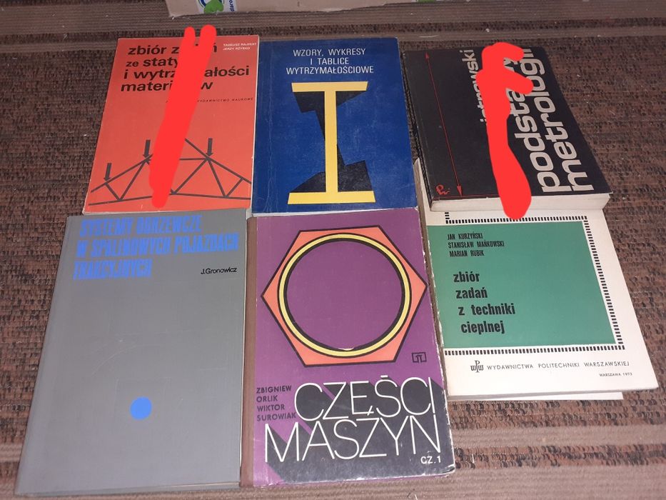Zestaw starych książek