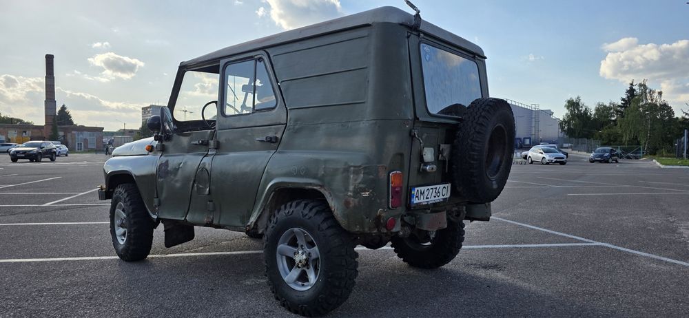 Уаз 469 військові мости