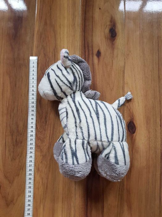 ebra Mothercare groszki w kopytach zabawka pluszak maskotka zwierzątko