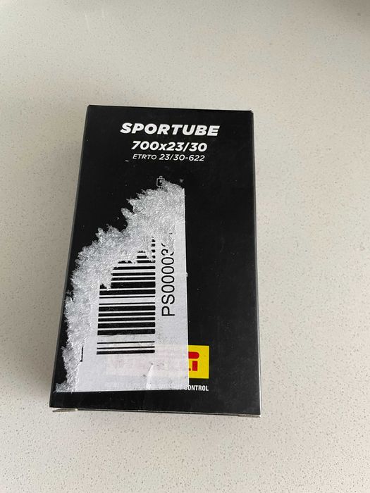 Câmara de Ar Pirelli SporTube 700x23/30 Válvula Presta 48 mm (Nova)