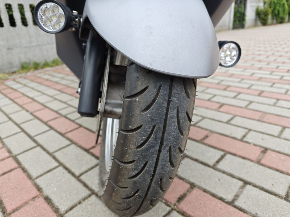 Suzuki Burgman 125 ABS 2015 kat. B • Grzane manetki • Super stan