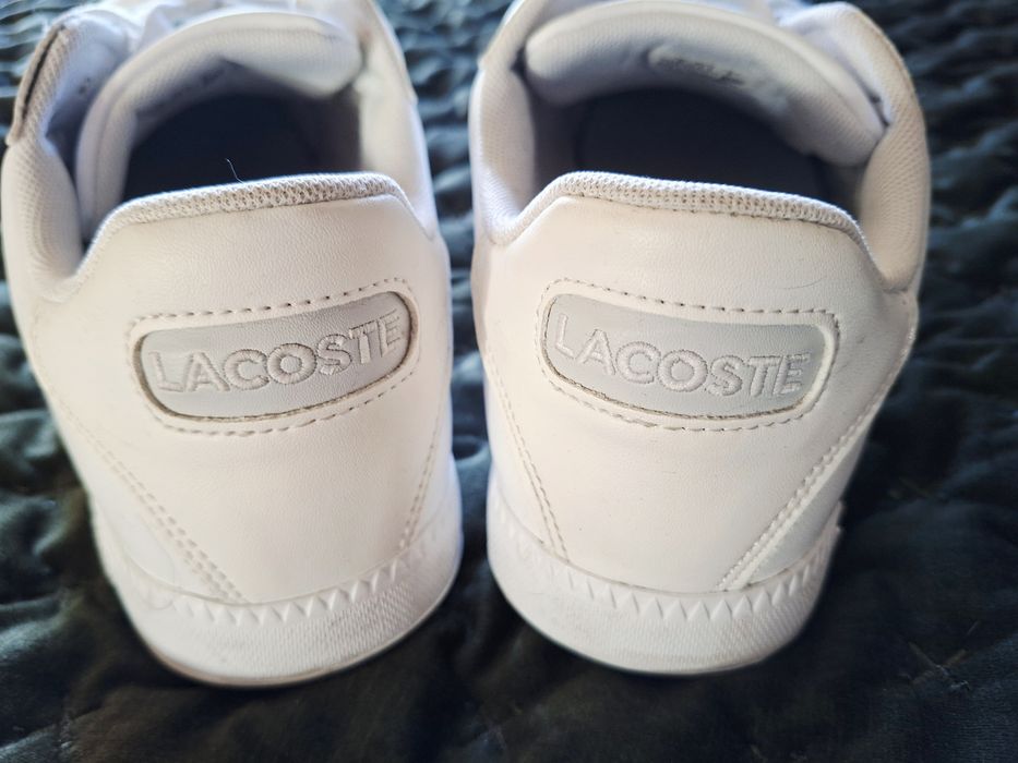 Sneakersy Lacoste Graduate  białe Bl 1 Sfa Wht rozm. 39,5