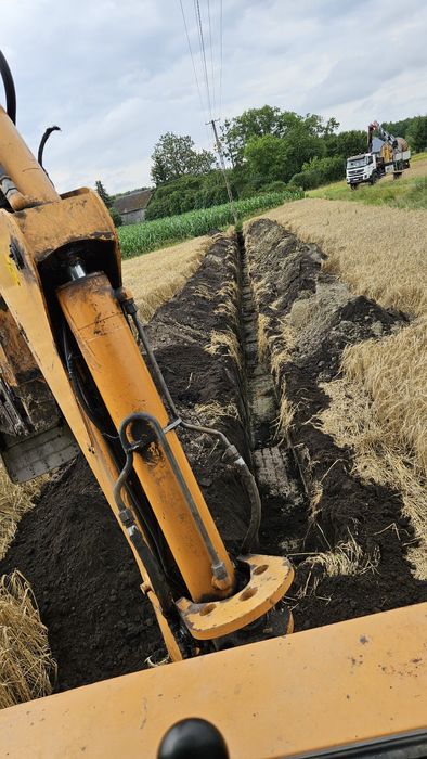 Uslugi koparko ładowarką