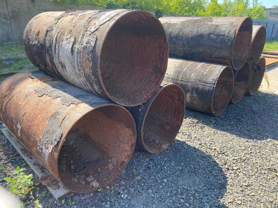 Труби металеві круглі та профільні б/в в асортименті