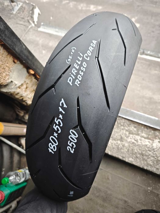 Мото шина резина спорт 180/55 R17 задняя с Германии