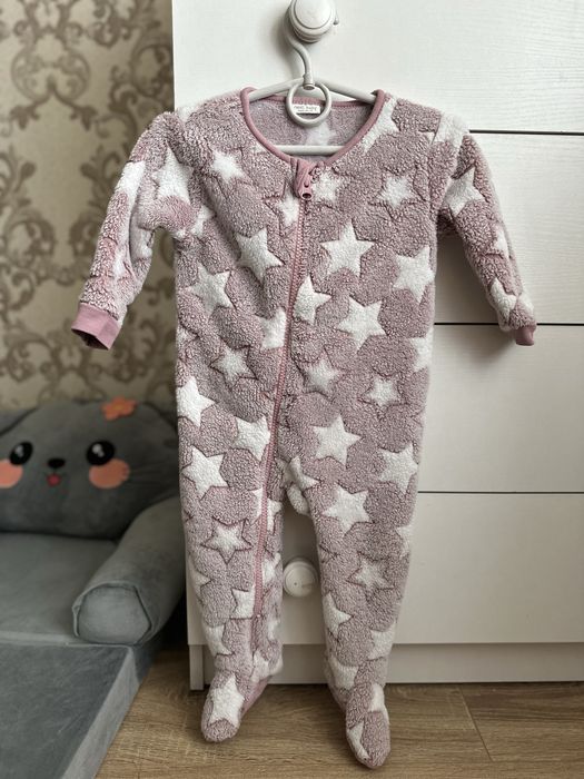 Флісовий чоловічок сліп  9-12м Next Baby