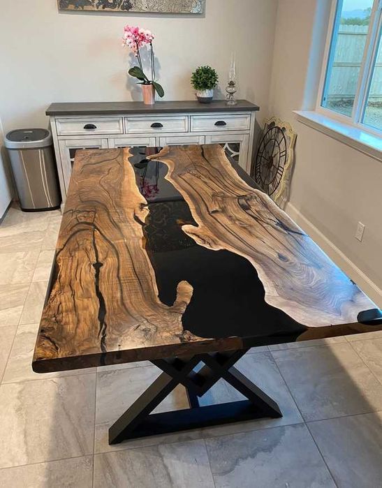 Resina Epóxi/Epoxy para RIVER-TABLES/Mesas-Rio