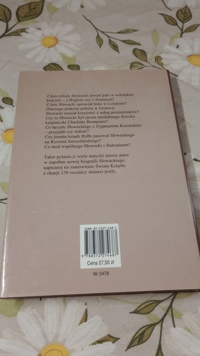 SzatAnioł. Powikłane życie Juliusza Słowackiego. Jan Zieliński