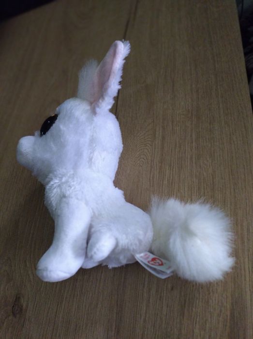 Lisek biały Ty pluszak maskotka nowy
