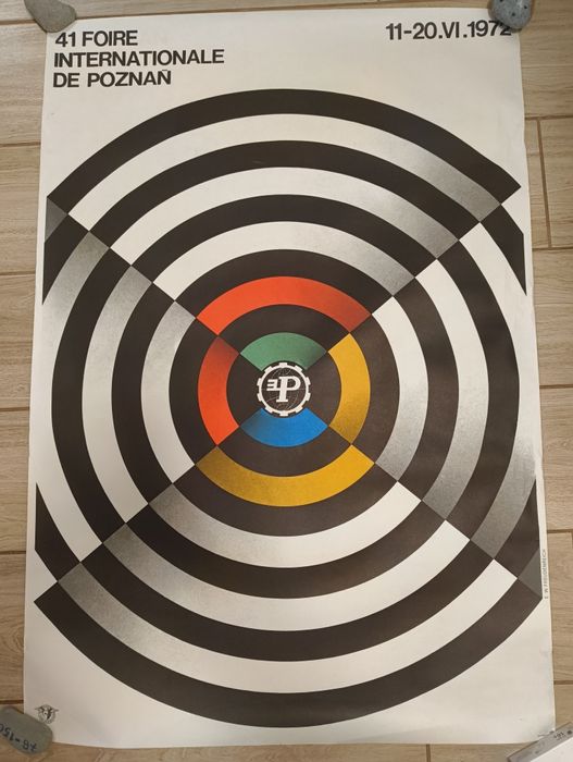 Rzadki, zabytkowy polski plakat