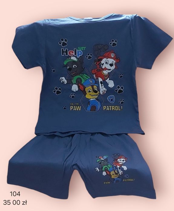 Komplet letni  Psi Patrol - rozmiar 104
