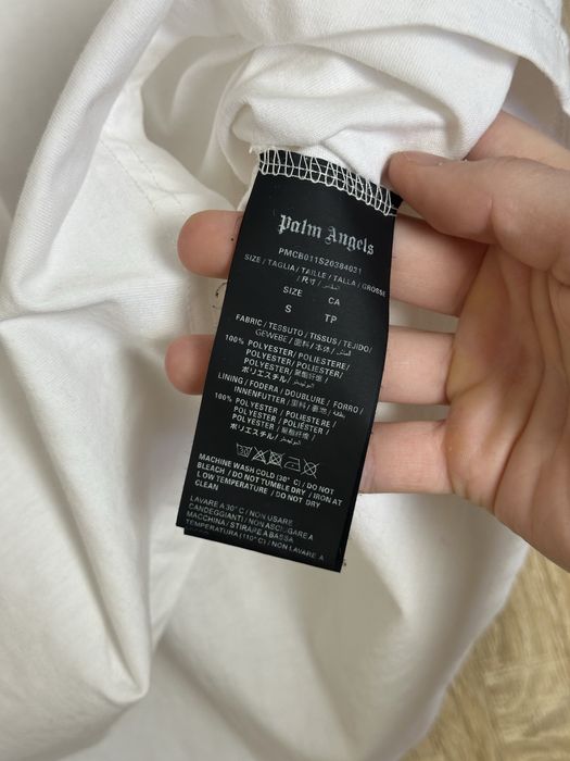 Футболка Palm Angels Розмір S Біла