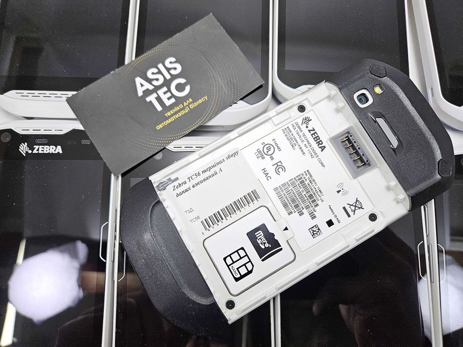 ZEBRA TC56 термінал збору даних сканер 5"/Android 8/SIM/НОВИЙ АКУМ.!