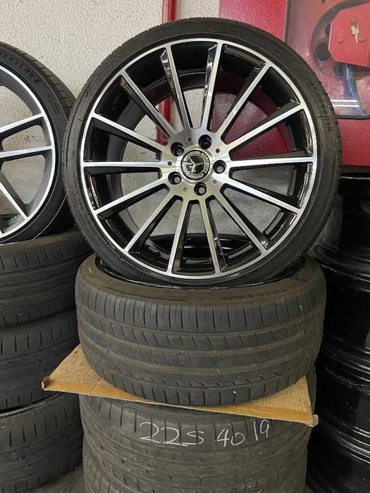 JANTES 19 MERCEDES C220 COM PNEUS