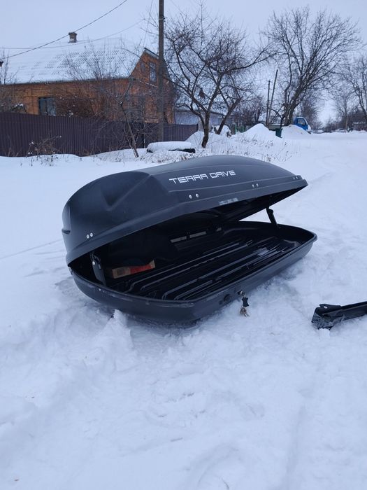 Аеробокс 440 л. Двухстороннє відкриття матовий