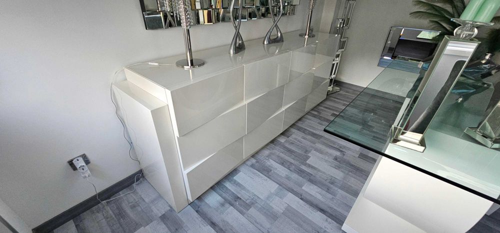 Sala de jantar completa – design moderno | Excelente estado