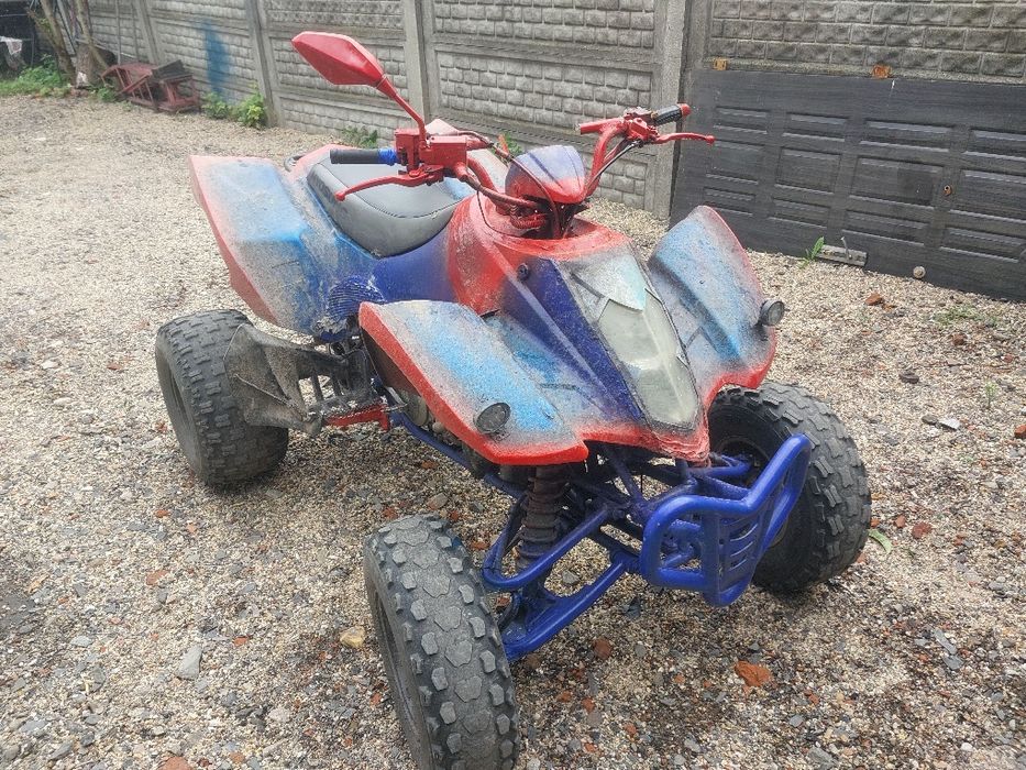 Quad 450 zarejstrowany szatan