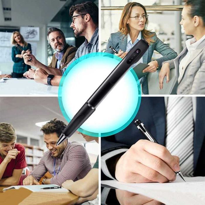 Ukryta Kamera Szpiegowska Długopis Dyktafon Full HD