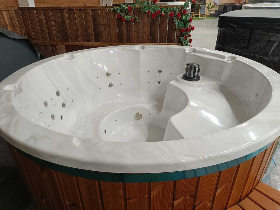 Akrylowa balia ogrodowa 200cm klasy premium jacuzzi promocja SlowSpa