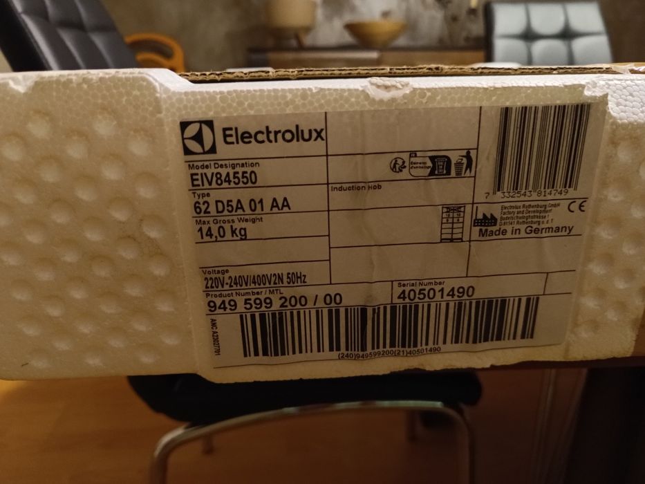 Płyta indukcyjna Electrolux EIV84550 !Nowa z gwarancją!