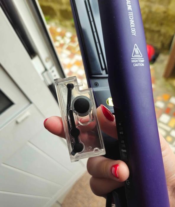 Prancha a vapor nova da myos