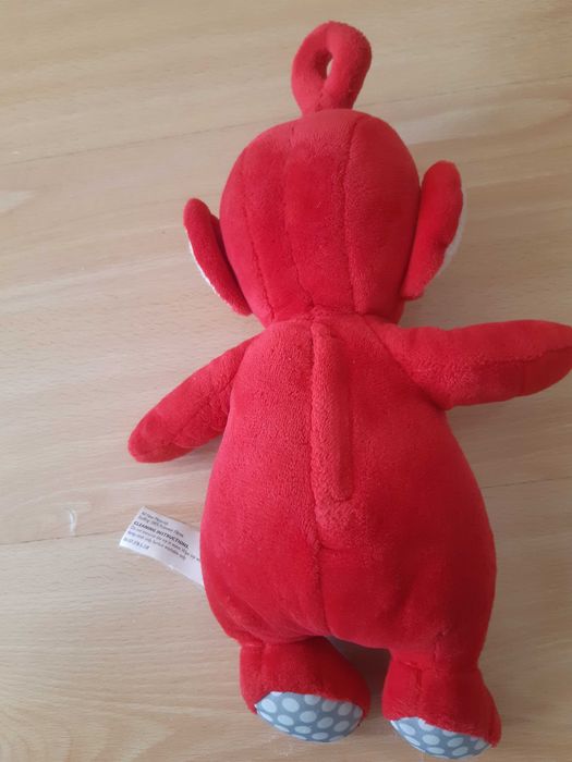 Teletubbies Teletubiś PO mówiący angielski czerwony