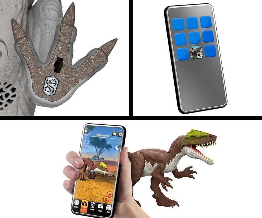 Динозавр Карнотавр Світ Юрського періоду Jurassic world Carnotaurus Reimagined Roarin' Real Feel Collection