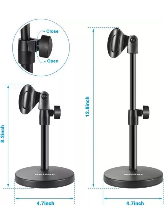 Настільна стійка для телефону,мікрофону