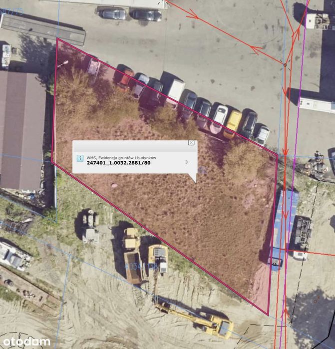 Działka inwestycyjna 836 m² pod usługi i produkcję — Siemianowice Śl.