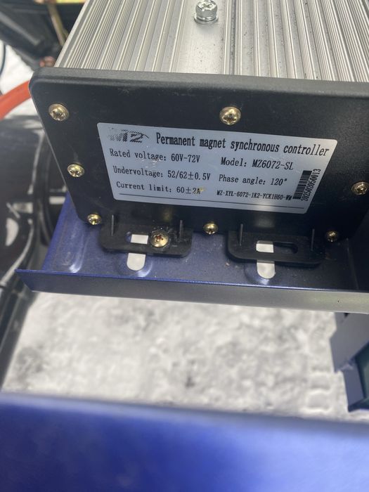 Трицикл вантажний електричний Crosser CARGO16 1200W  60V/58Ah