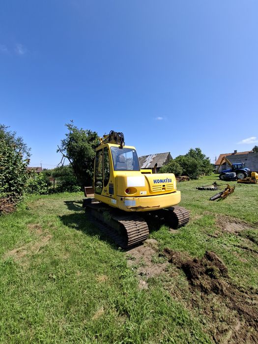 Koparka Komatsu PC 95 błotniak, melioracyjna