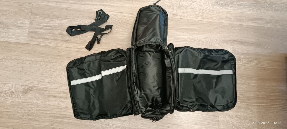 Sakwa na bagażnik rowerowy