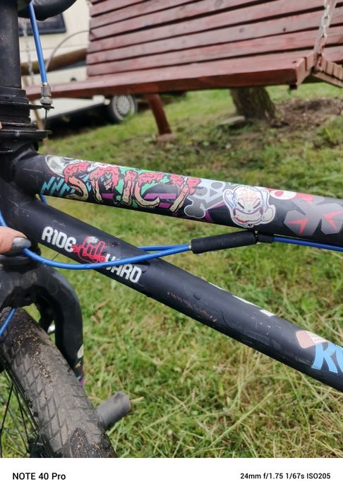 Używany rower BMX