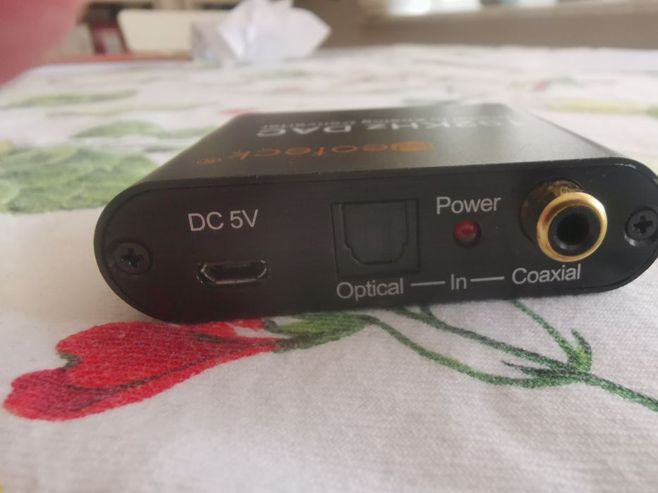 Przetwornik analogowog-cyfrowy. Dac Neoteck 192khz.