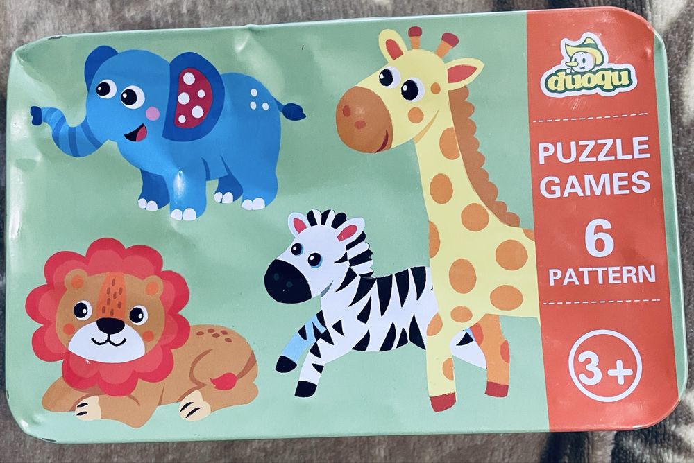 Продам пазли для малюків 3+