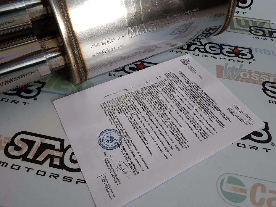 Panela De Escape Inox Magnaflow Directa 63mm 76mm Seat Nissan BMW E30