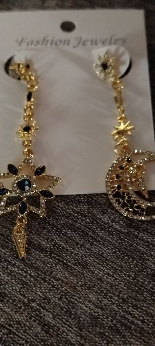 Komplet kolczyki damskie fashion jewerly