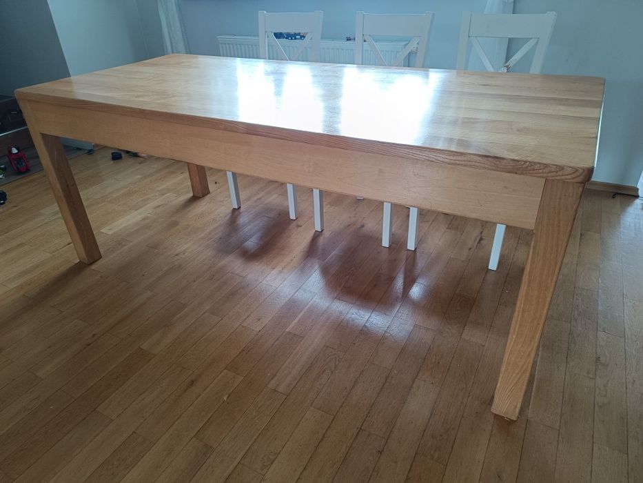 Stół drewniany jesionowy