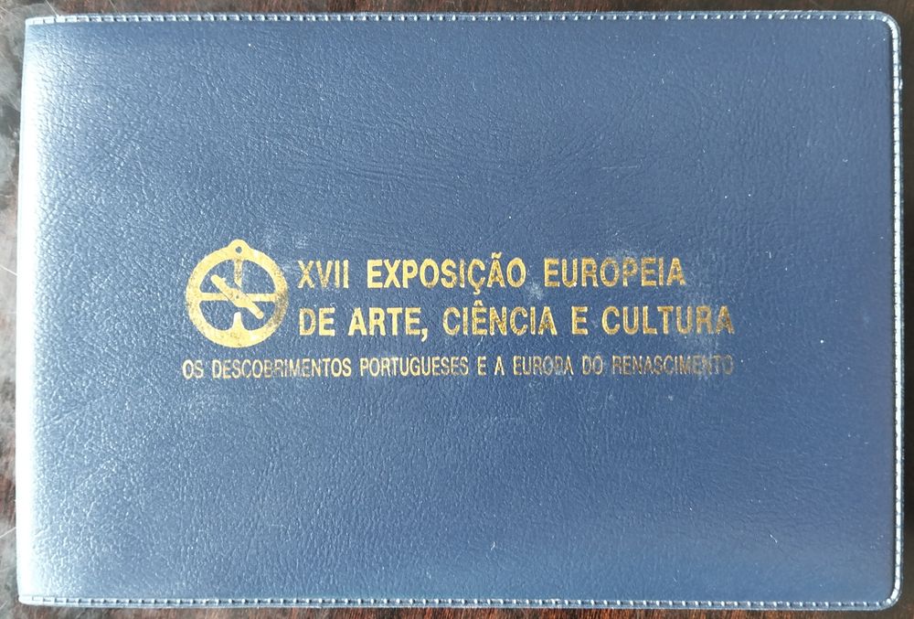 Carteira BNC 3 Moedas Prata 1983 Arte Ciência Tecnologia Estado Nova