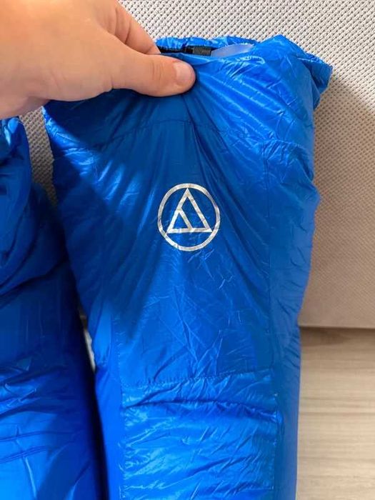 Niebieskie botki puchowe buty do namiotu Aura
